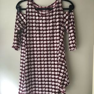 Roll Tide Elephant Blouse